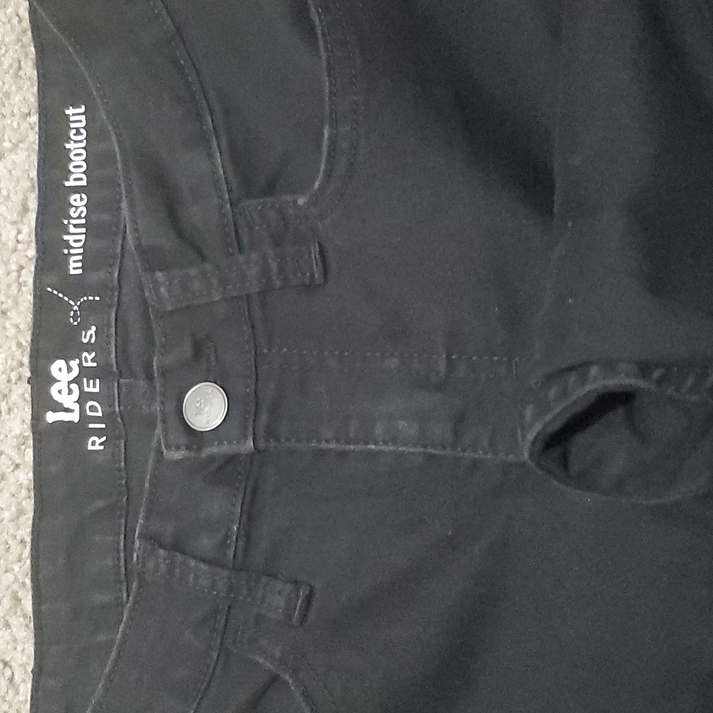 Lee Black Jeans - Picture 2 of 2